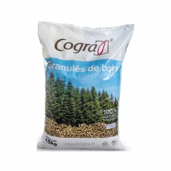 Granulés Cogra – Palette de 70 sacs de 15 kg